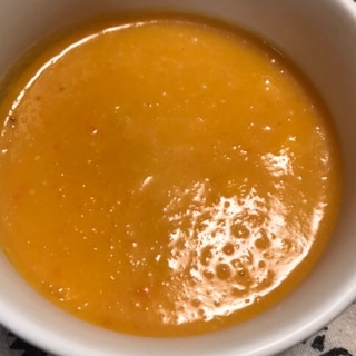 コーンスープの素で簡単カボチャスープ